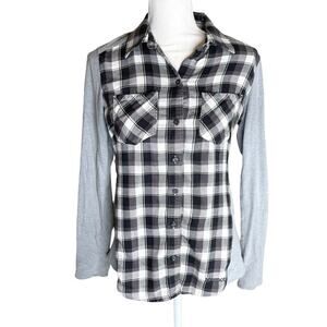 Marmot Lani UPF heritage flannel shirt buffalo plaid women's small